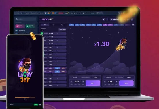Lucky Jet на мобильных устройствах Lucky Jet на мобильных устройствах